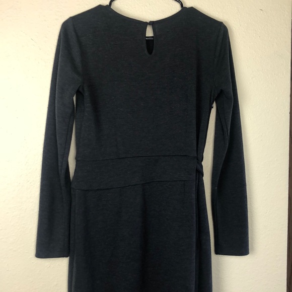 Ann Taylor Grey Dress Sz 2 - Picture 5 of 9